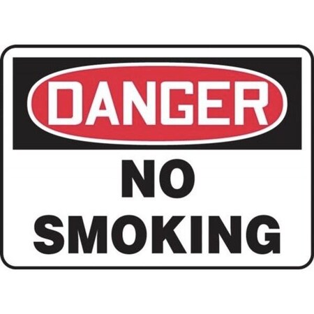 Accuform OSHA DANGER SAFETY SIGN NO SMOKING MSMK134VP MSMK134VP
